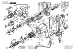 Bosch 0 601 194 762 GSB 20-2 RE Percussion Drill 110 V / GB Spare Parts GSB20-2RE